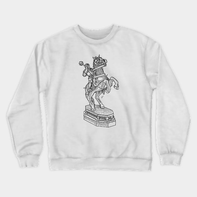 Knight Crewneck Sweatshirt by BeauyArt